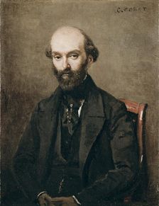 M. Bison, 1852. Artist: Jean-Baptiste-Camille Corot