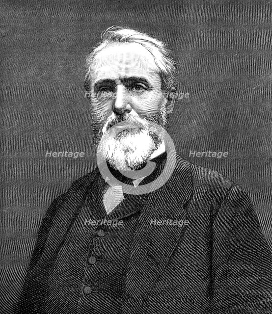 M. Challemel-Lacour, the new French Ambassador in London, 1880. Creator: Unknown.