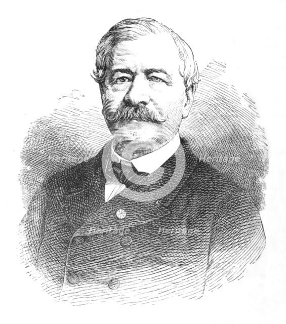 'M. De Lesseps', c1882. Artist: Unknown.