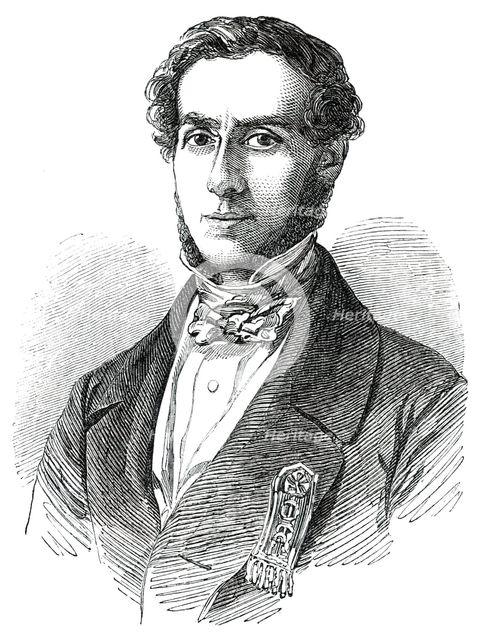 M. E. Drouyn de Lhuys, 1850. Creator: Unknown.