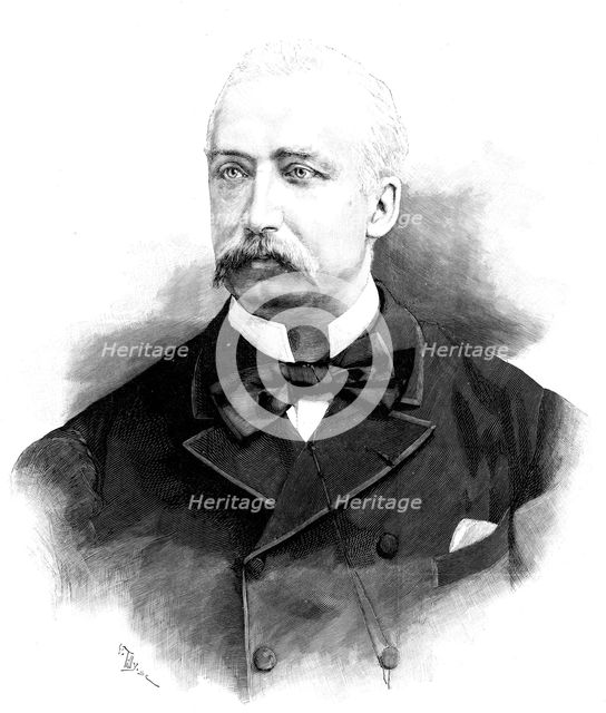 M. Félix Faure, the new President of the French Republic, 1895. Creator: Tilly.