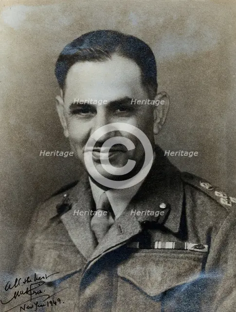 M Kalida Afridi, 1949. Creator: Unknown.