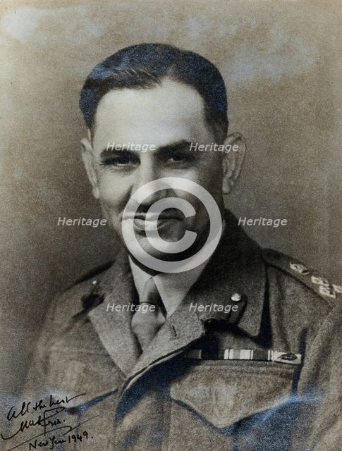 M Kalida Afridi, 1949. Creator: Unknown.