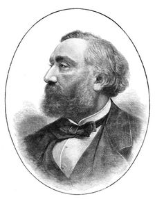 M. Leon Gambetta, Prime Minister of the French Republic, 1881. Creator: Unknown