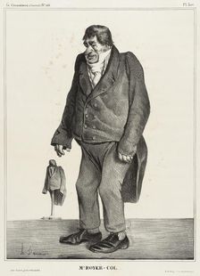 M. Royer-Col..., 1833. Creator: Honore Daumier