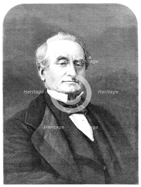 M. Schneider, President of the French Corps Legislatif, 1870. Creator: Unknown.