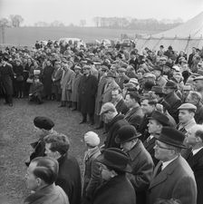 M1, Junction 10, Slip End, Central Bedfordshire, 24/03/1958. Creator: John Laing plc