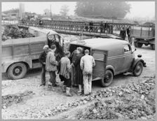 M1 Motorway, Challney, Luton, Bedfordshire, 09/1958. Creator: John Laing plc