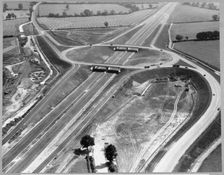 M1 Motorway, Junction 16, M1, Upper Heyford, South Northamptonshire, Northamptonshire, 1958 - 1959. Creator: John Laing plc