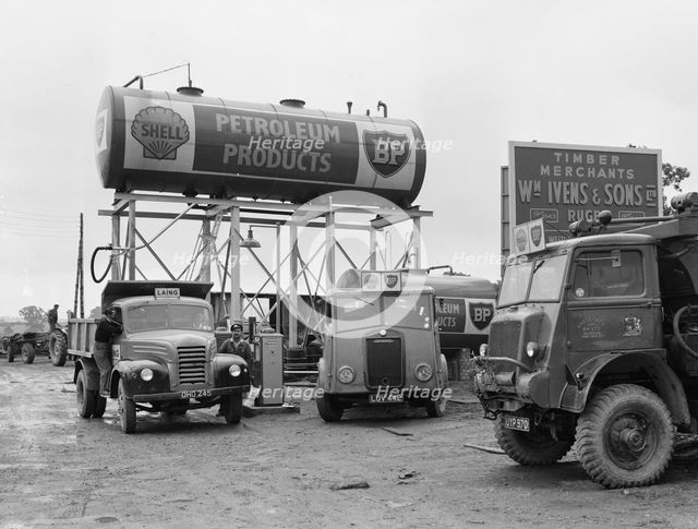 M1 Motorway, Watford, Daventry, Northamptonshire, 23/07/1958. Creator: John Laing plc.