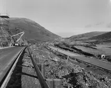 M6 Motorway, Grayrigg, South Lakeland, Cumbria, 27/02/1970. Creator: John Laing plc
