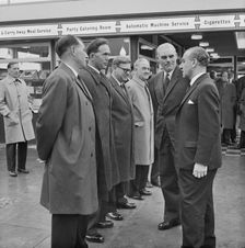 M6 Motorway, Knutsford Service Area, Knutsford, Tabley Superior, Cheshire East, 15/11/1963. Creator: John Laing plc