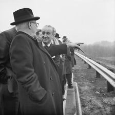 M6 Motorway, Knutsford Service Area, Knutsford, Tabley Superior, Cheshire East, 15/11/1963. Creator: John Laing plc