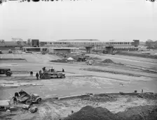 M6 Motorway, Keele Service Area, Keele, Newcastle-under-Lyme, Staffordshire, 28/11/1962. Creator: John Laing plc