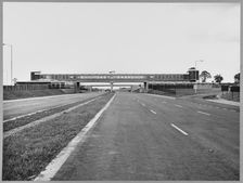 M6 Motorway, Keele Service Area, Keele, Newcastle-under-Lyme, Staffordshire, 17/06/1963. Creator: John Laing plc