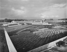 M6 Motorway, Keele Service Area, Keele, Newcastle-under-Lyme, Staffordshire, 02/10/1963. Creator: John Laing plc