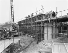 M6 Motorway, Hyde Lea, Stafford, Staffordshire, 06/1961. Creator: John Laing plc