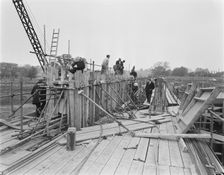 M6 Motorway, Hyde Lea, Stafford, Staffordshire, 06/1961. Creator: John Laing plc