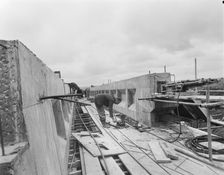 M6 Motorway, Hyde Lea, Stafford, Staffordshire, 18/07/1961. Creator: John Laing plc