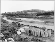 M6 Motorway, Madeley, Newcastle-under-Lyme, Staffordshire, 17/06/1963. Creator: John Laing plc
