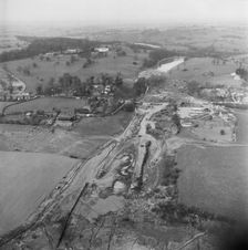 M6 Motorway, Madeley, Newcastle-under-Lyme, Staffordshire, 28/03/1961. Creator: John Laing plc