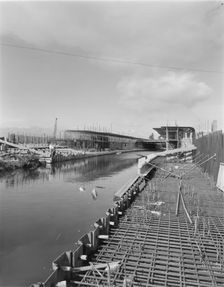 M6 Motorway, Penkridge, South Staffordshire, Staffordshire, 09/09/1964. Creator: John Laing plc