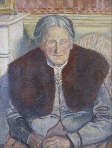 Mme Camille Pissarro, 1923. Artist: Lucien Pissarro