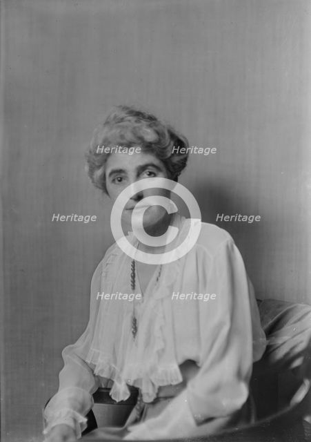 Mme. Chiron, portrait photograph, 1918 Sept. 16. Creator: Arnold Genthe.