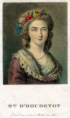 Mme D'Houdetot c1750-1770