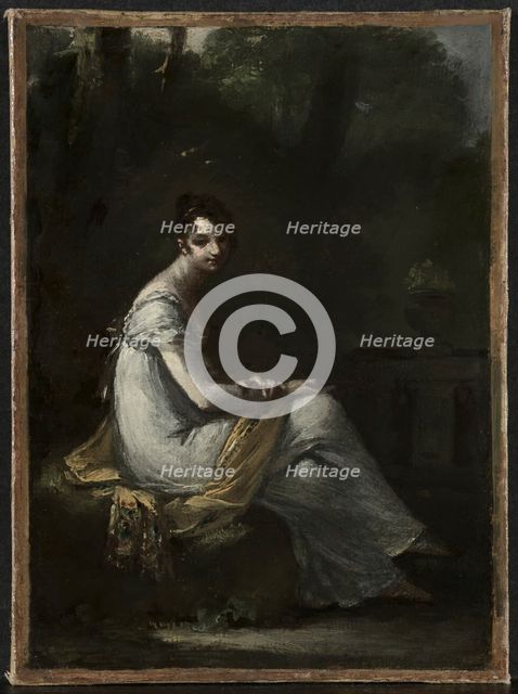 Mme. Dufresne, c. 1816. Creator: Pierre-Paul Prud'hon (French, 1758-1823).