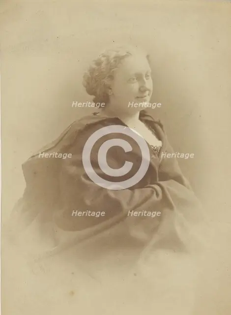 Mme De la Fizehere, 1855-1859. Creator: Nadar.