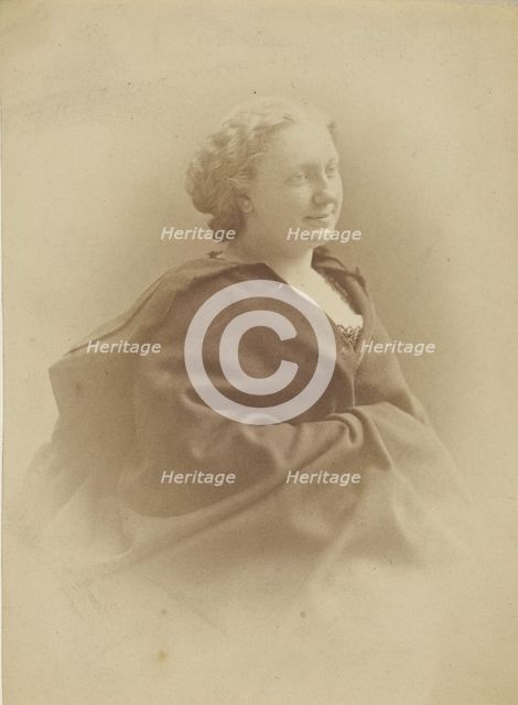 Mme De la Fizehere, 1855-1859. Creator: Nadar.