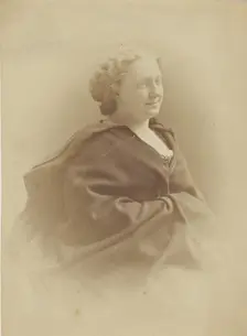 Mme De la Fizehere, 1855-1859. Creator: Nadar