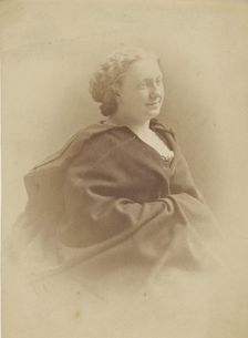 Mme De la Fizehere, 1855-1859. Creator: Nadar