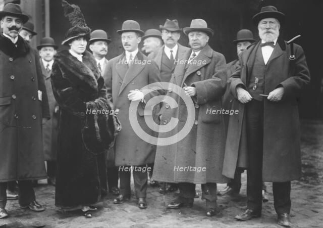 Mme. De Valenzuela, R. Reyes Jr., R. Reyes, J.M. Eder, R.J. Maller, 1913. Creator: Bain News Service.