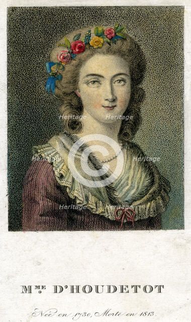 'Mme D'Houdetot', c1750-1770 Artist: Unknown