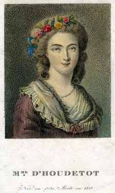 Mme D'Houdetot c1750-1770