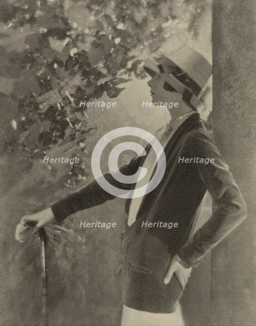 Mme. Goupy, c1928. Creator: Baron Adolf Edward Sigismond de Meyer.