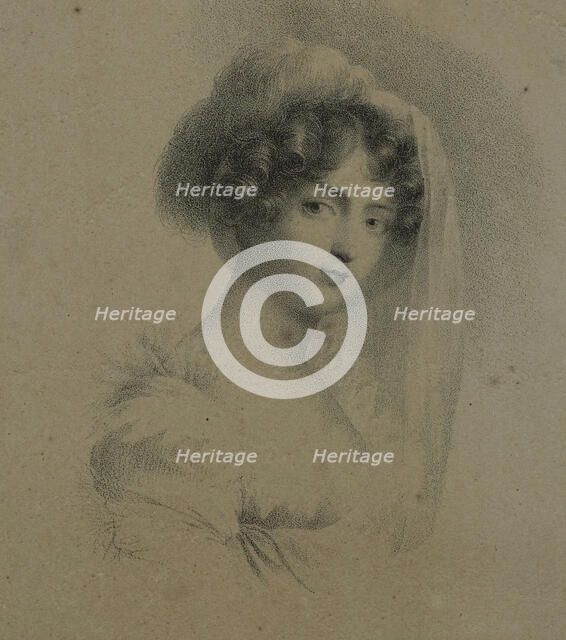 Mme. Horace Vernet, 1818. Creator: Jean-Baptiste Isabey.