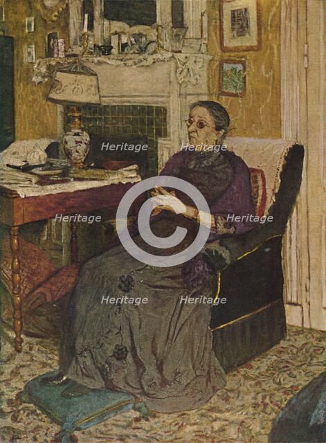 'Mme Kapferer (1919)', 1919, (1946). Artist: Edouard Vuillard.