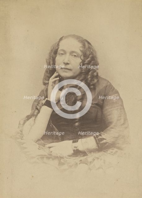 Mme Lucas, 1855-1859. Creator: Nadar.