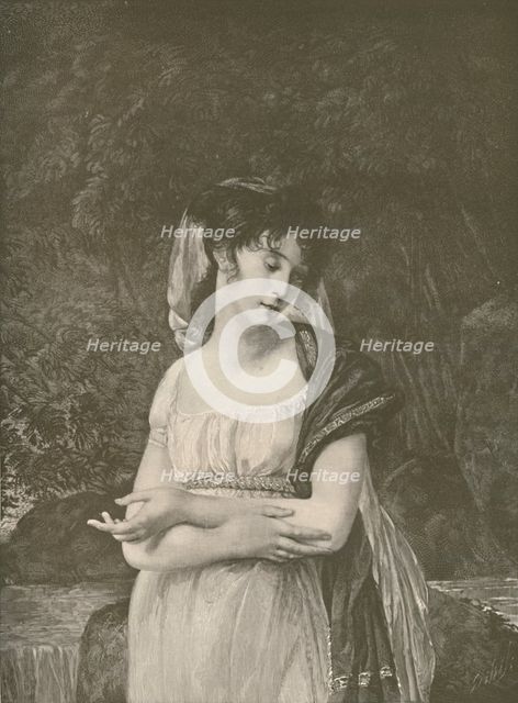 'Mme. Lucien Bonaparte', 1800, (1896).  Artist: R. G. Tietze.