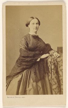 Mme. Luzie, 1862. Creator: Bayard & Bertall