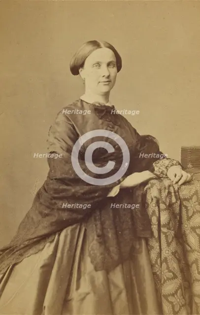 Mme. Luzie, 1862. Creator: Bayard & Bertall.