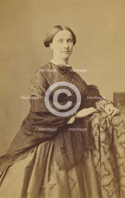 Mme. Luzie, 1862. Creator: Bayard & Bertall.