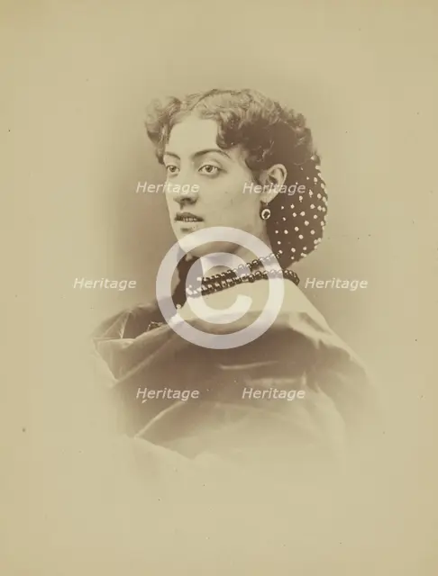 Mme Lapere, 1855-1859. Creator: Nadar.