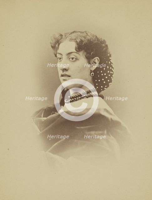 Mme Lapere, 1855-1859. Creator: Nadar.