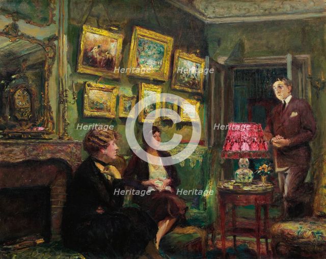 Mme Louise Gillou chez elle (L'Accord parfait), 1932-1933.
