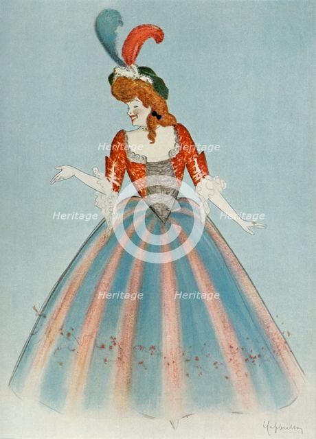 'Mme Rejane - Role de la Montansier. - La Montansier', 1904. Creator: Unknown.