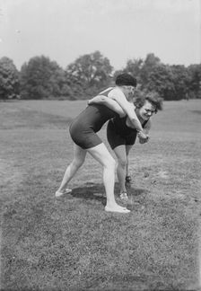 Mme. Revyl & Jane Lory, 1918. Creator: Bain News Service